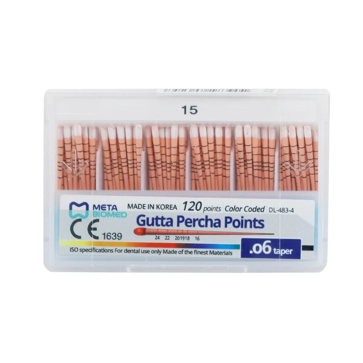 Meta Gutta Percha Points Special Taper 6%