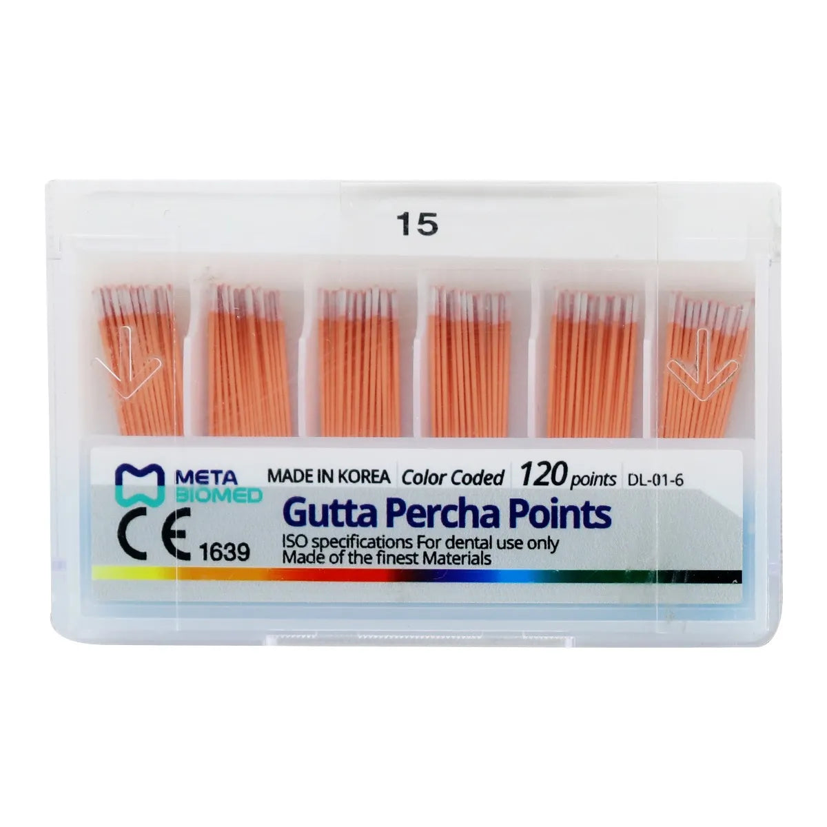 Meta Gutta Percha Points 2% taper