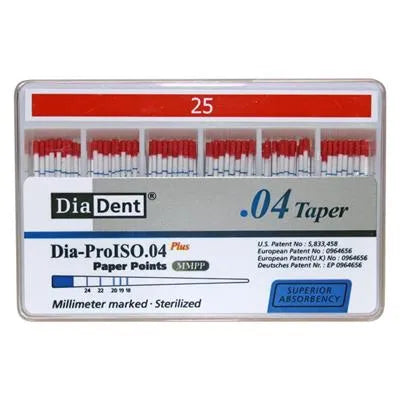 Diadent Paper Point Special Tapered 4%