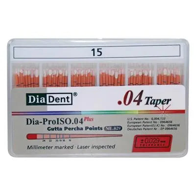 Diadent Gutta Percha Points 4%