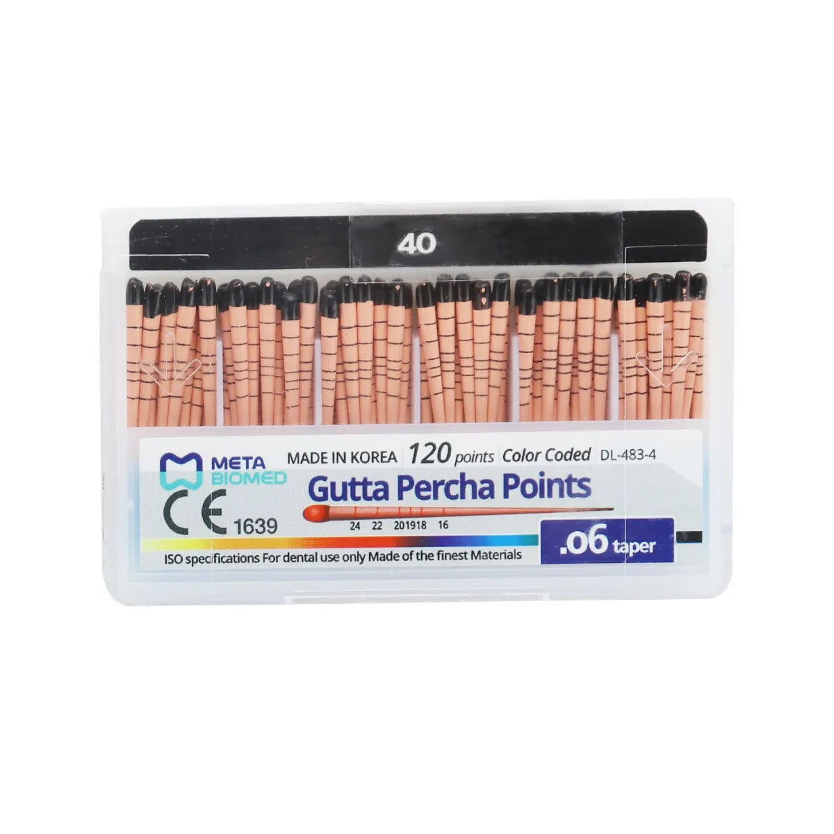 Meta Gutta Percha Points Special Taper 6%