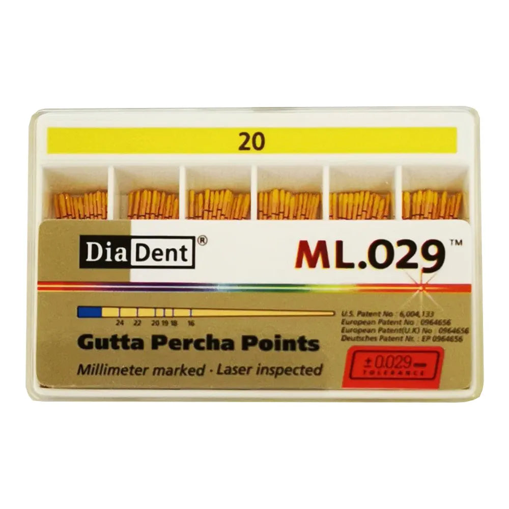 Diadent Gutta Percha Points 2%