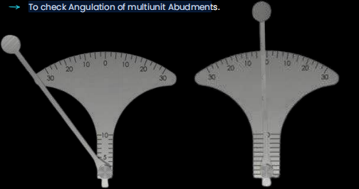 Multiunit Abutment Orientation Guide Kit DDI