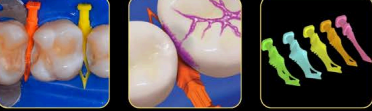 Twin Force Ring With Handle Bio Clear Matrices & Wadges DDI