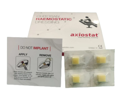 Axiostat Chitisan Haemostatic Dressing ( stop bleeding instant)