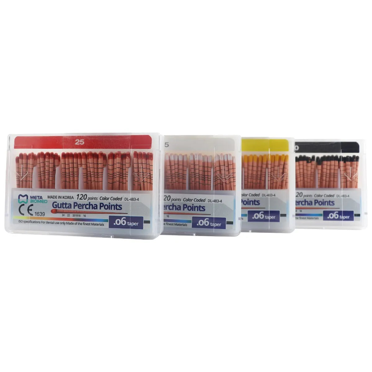 Meta Gutta Percha Points Special Taper 6%