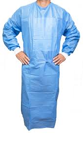 Oro Surgon Gown Sterile 35 Gsm Blue