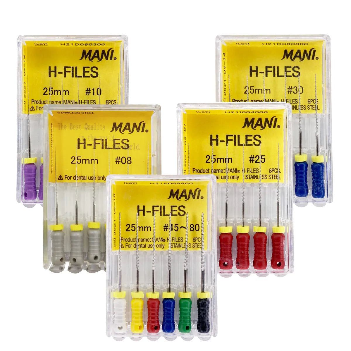 Mani H-Files 25mm.