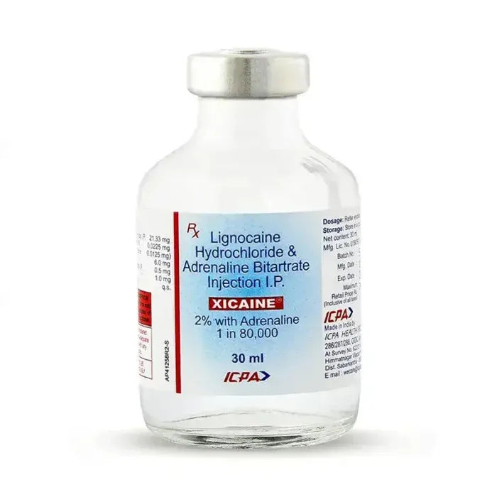 ICPA Xicaine Local Anesthetic 30m