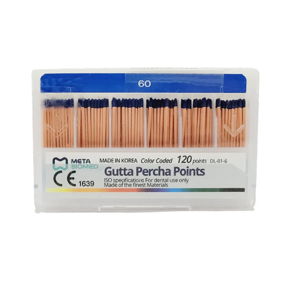 Meta Gutta Percha Points 2% taper