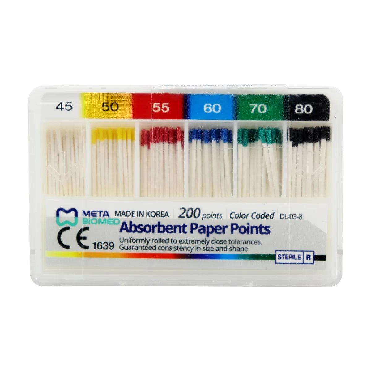 Meta Absorbent Paper Points 2%