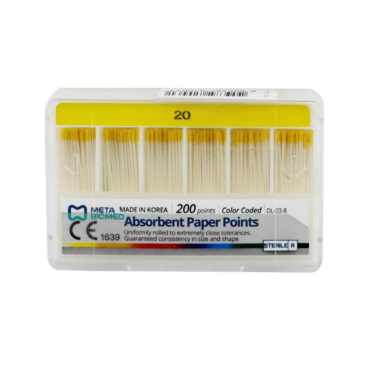 Meta Absorbent Paper Points 2%