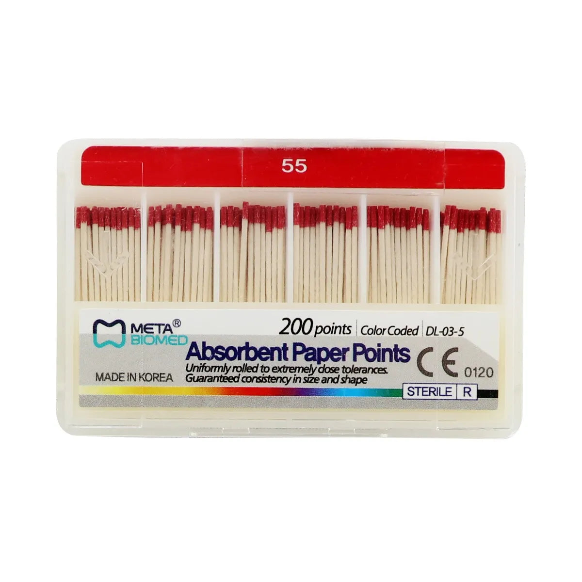 Meta Absorbent Paper Points 2%