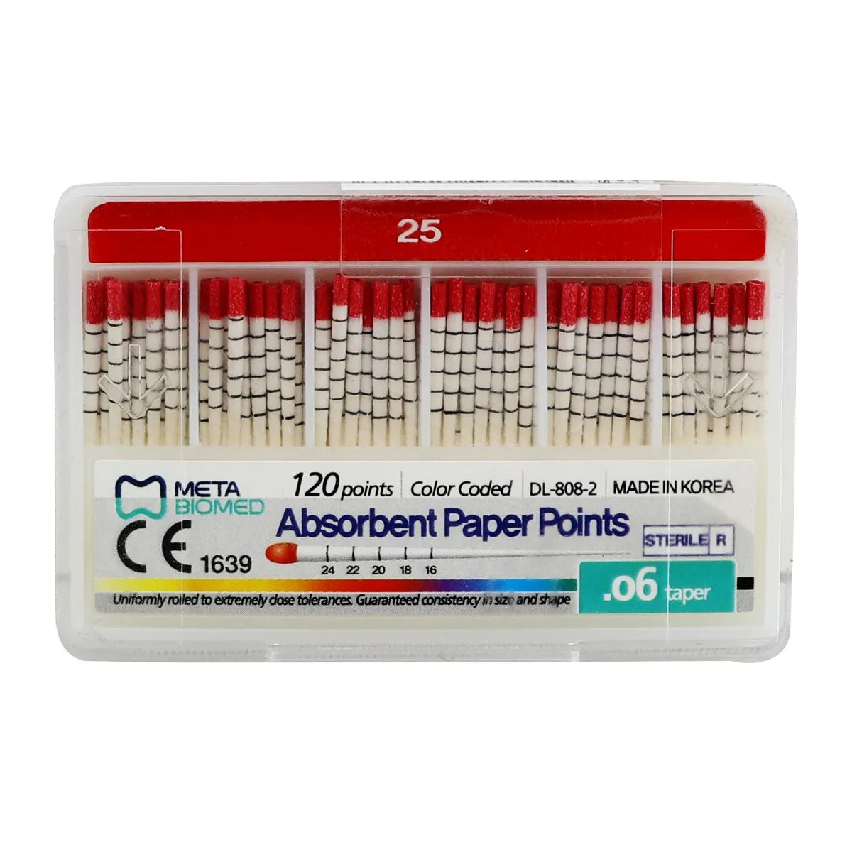 Meta Absorbent Paper Points 6%