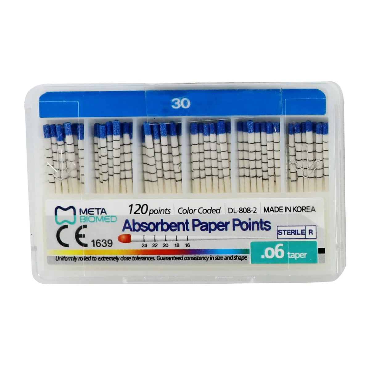 Meta Absorbent Paper Points 6%