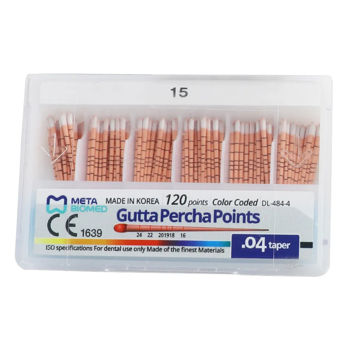 Meta Gutta Percha Points Special Taper 4%