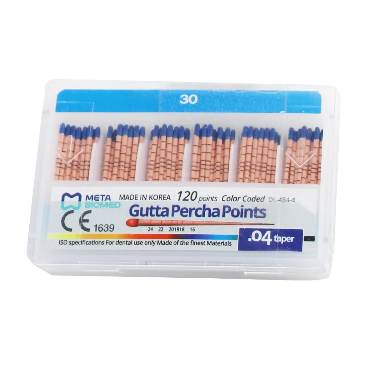 Meta Gutta Percha Points Special Taper 4%