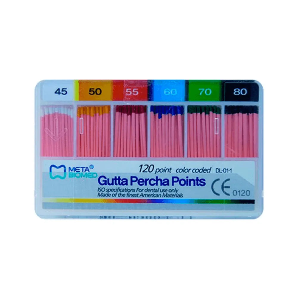 Meta Gutta Percha Points 2% taper