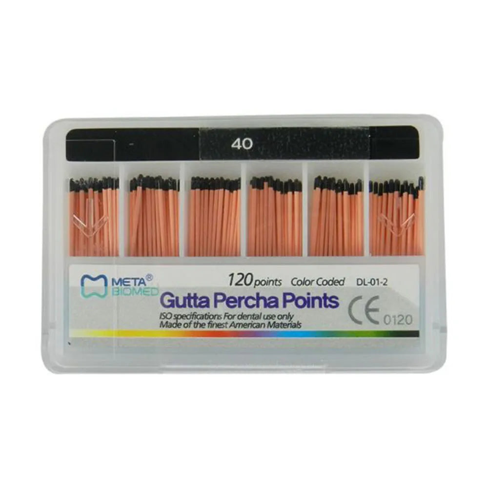 Meta Gutta Percha Points 2% taper