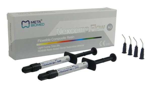 Meta Nexcomp Flowable Composite Resin 2g x 2 Syringe - Image 2